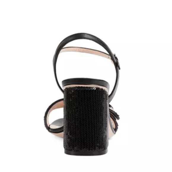 Gucci Black sandal- size 37(1/2) Sequin Marmont High Heeled
Look brand new - Picture 6 of 17